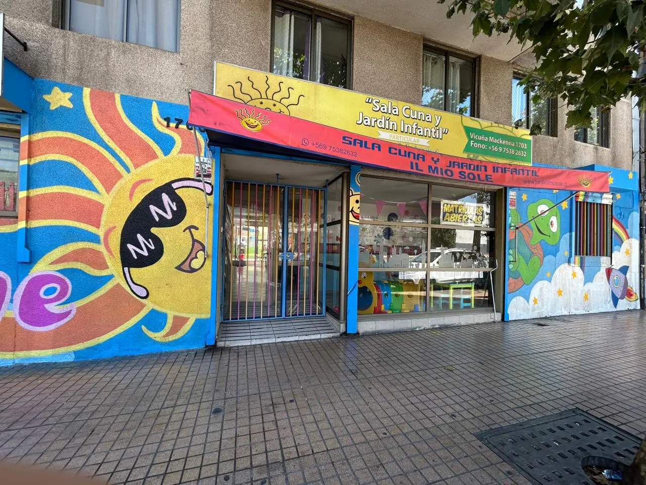 Fachada del jardín infantil Il Mio Sole